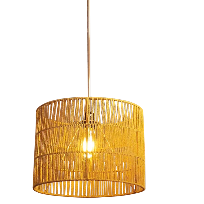 Basket Cane Lamp Hanging | Suitable Home Decor, Wedding, Event and Others, Stylish and Rustic