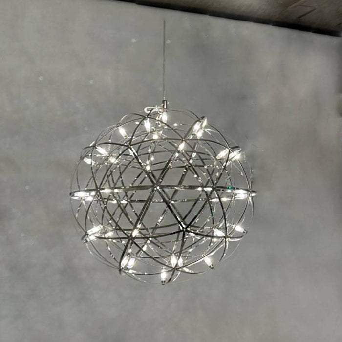 Metal Ball With LED Lights Diameter 8, 16, 20 inches, Perfect For Home Decor, Wedding and Event, Stylish, Color(White)