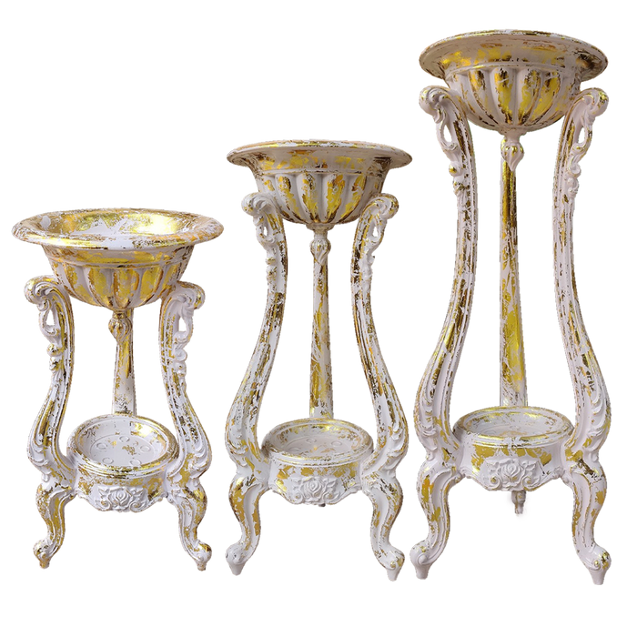 Handmade Fiberglass Candle Stand -Illuminate Your Decor Space With Elegance