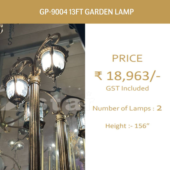 Garden Lamp For Wedding, Event, Party, Garden and Home Decor, Stylish and Modern Number of Lamps 2, Bulb E27