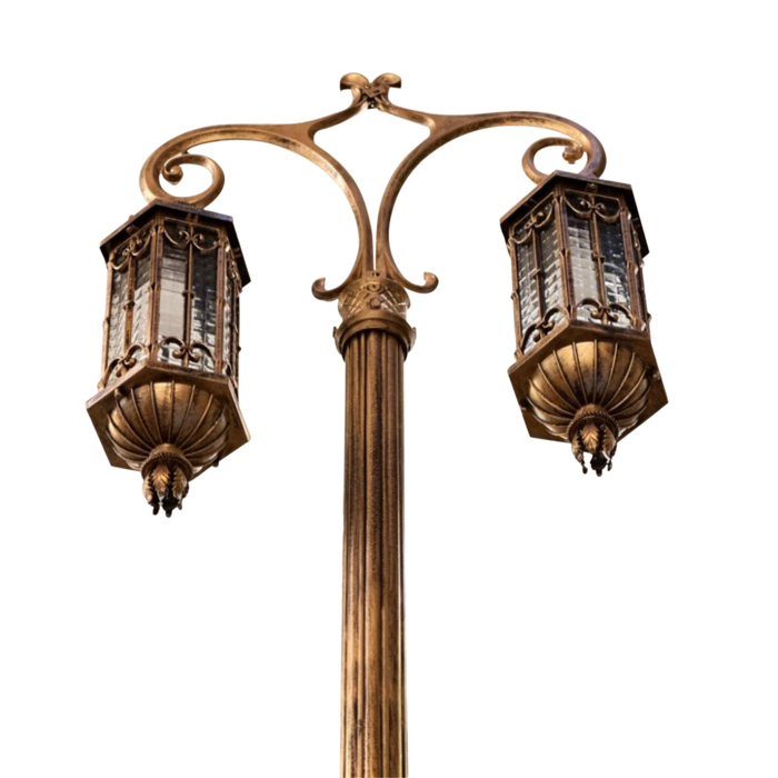 Outdoor Street Light / High Pole Garden Lamp, Aluminum, E27 Bulb, Height 156 Inches, Modern and Stylish Designs