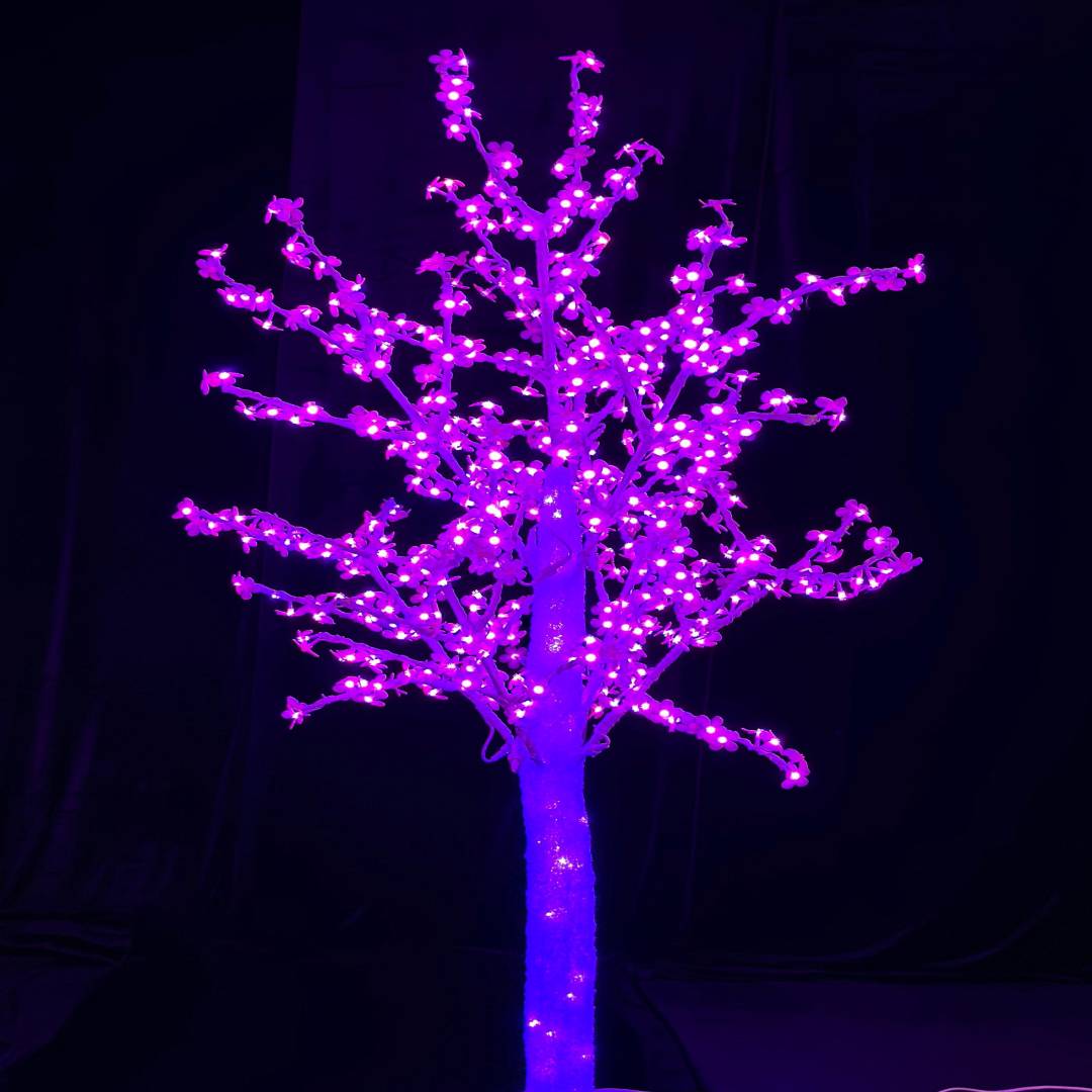 LED Glowing Trunk Pink Tree For Outdoor Decor at Party, Banquet, Weddi ...