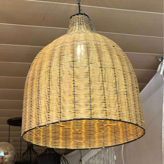 Basket Cane Lamp Hanging | Suitable For Decor at Wedding, Event and Home